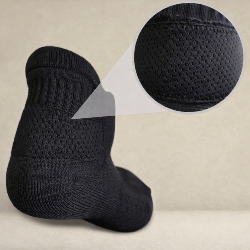 Gepolsterte Fersensocken