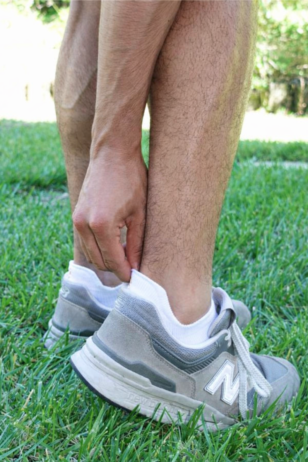 Gepolsterte Fersensocken