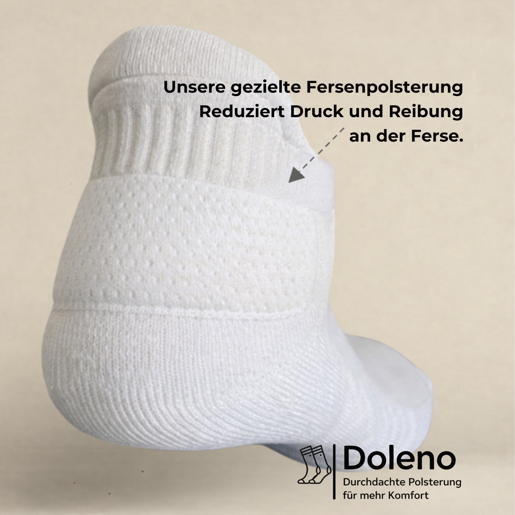 Gepolsterte Fersensocken